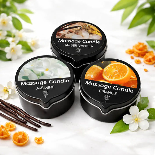 Masažna svečka z oljem