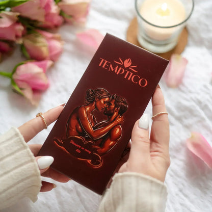 "Ljubezenska" Čokolada za pare - 100g - Temptico Čokolada